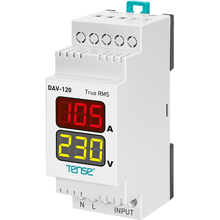 مقياس الفولتية ومقياس التيار الرقمي 