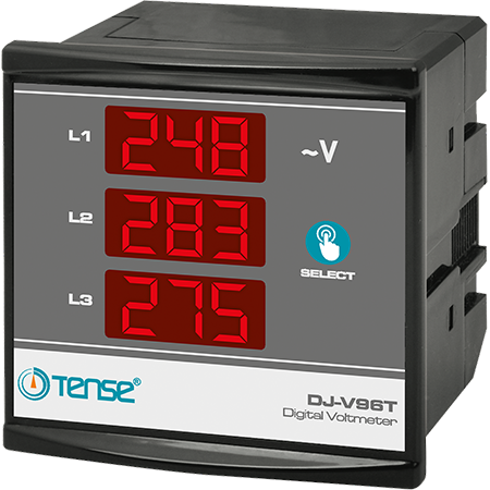 مقياس الفولتية ومقياس التيار الرقمي 